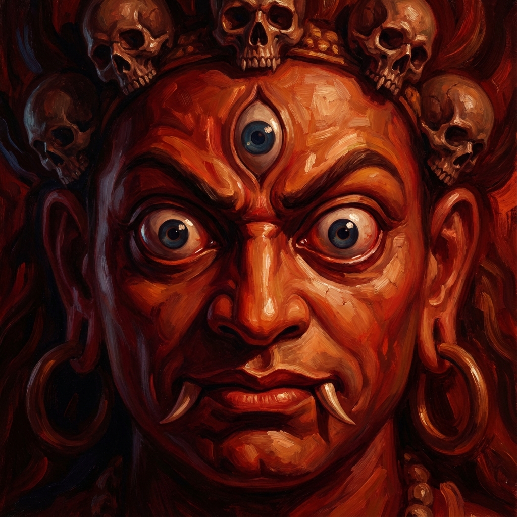 Bhairava Face Terror